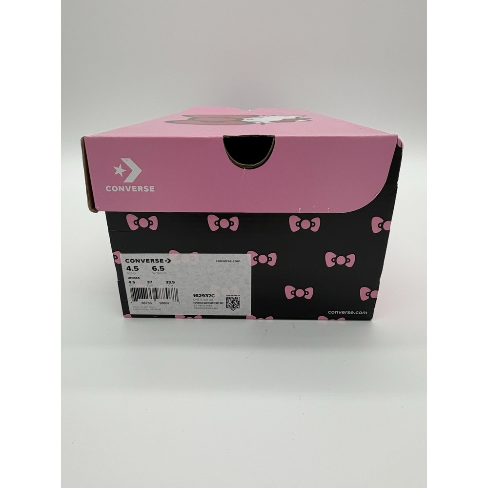 Converse Hello Kitty x One Star Suede Top Low White-Size 6.5-Rare Collaboration - Picture 10 of 11